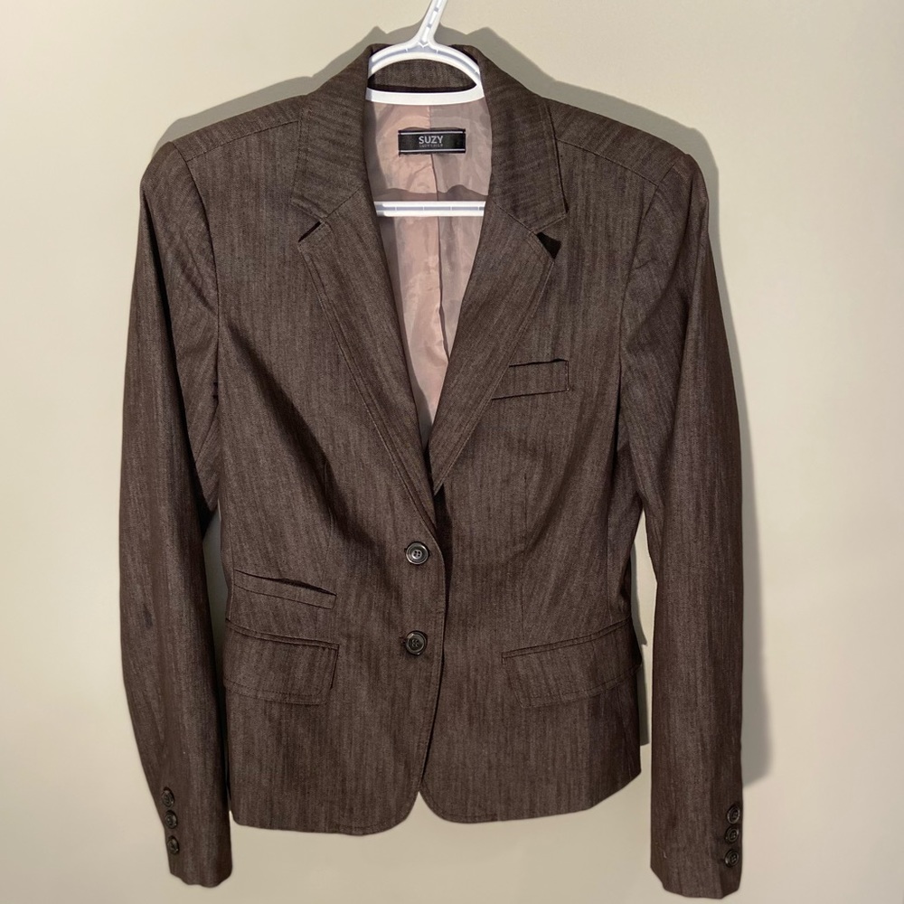 Heather Brown Blazer